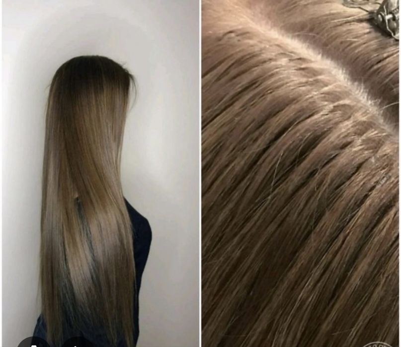 Наращивание волос акция