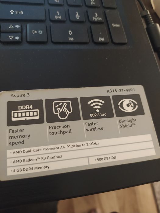 Ноутбук Acer Aspire