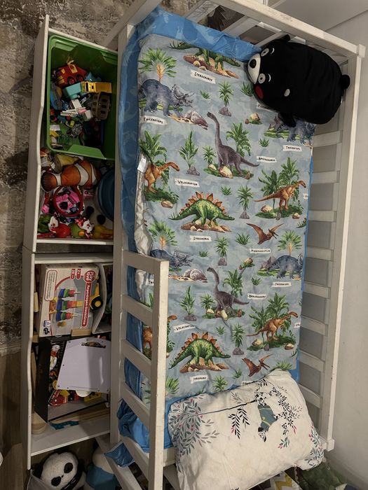 Кровать детская с матрасом