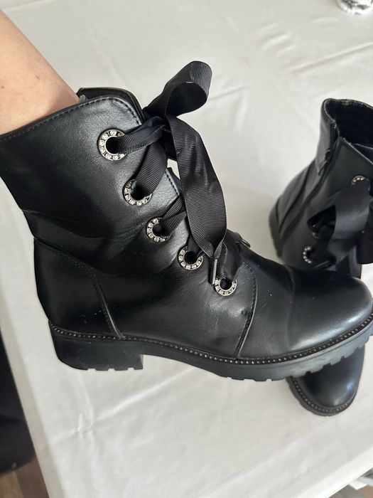 Боти естествена кожа