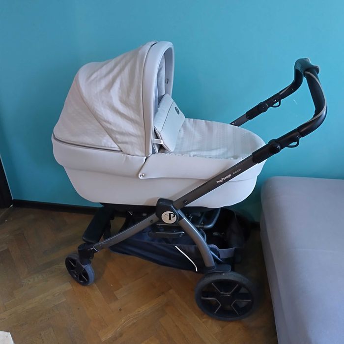 Детска количка Peg Perego Book 51 Primoviaggio SL 3 в 1 сребриста