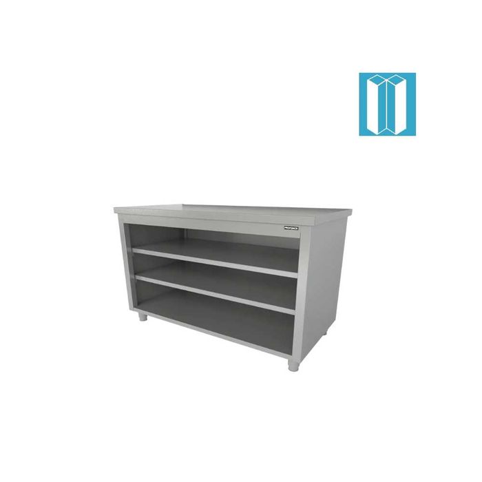 Шкаф инокс с два рафта модел: S02