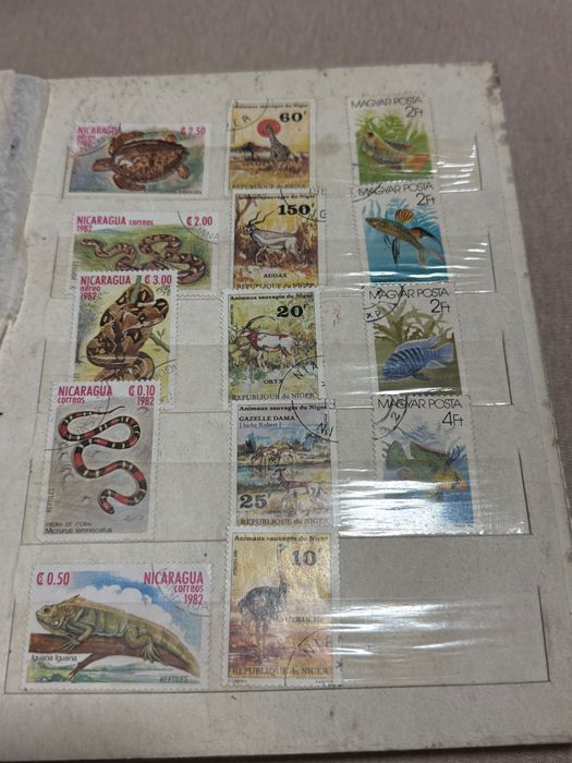 Colecție timbre vechi