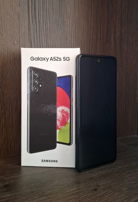 Samsung Galaxy A52s 5G / 128GB / 6GB RAM / Отлично състояние / +Case