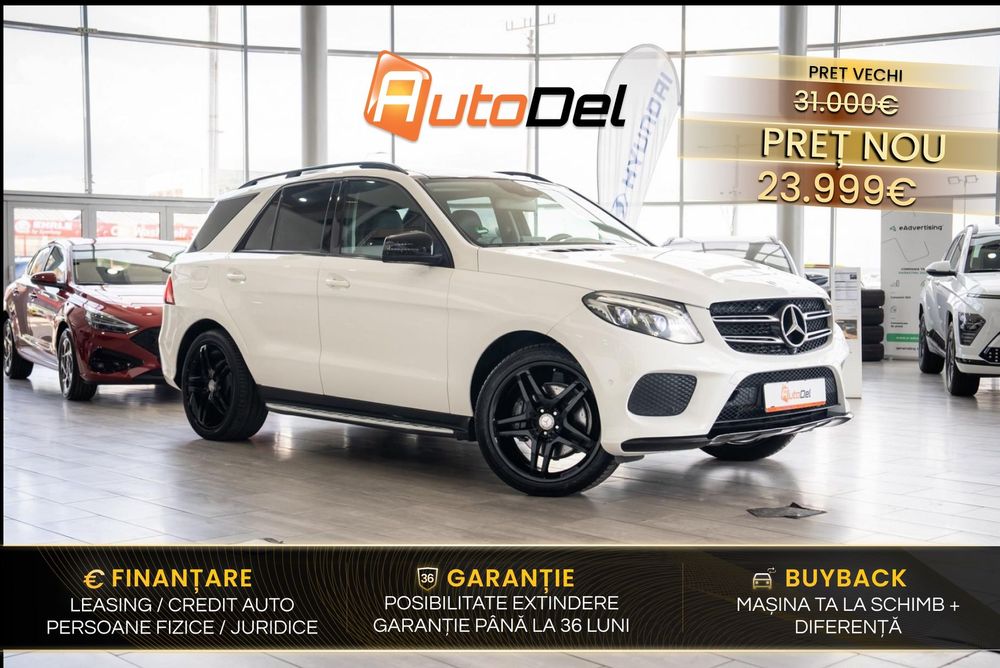 Mercedes-Benz GLE 350d 4Matic 9G-Tronic "AMG Line" / Trapa / Posibilitate Leasing /