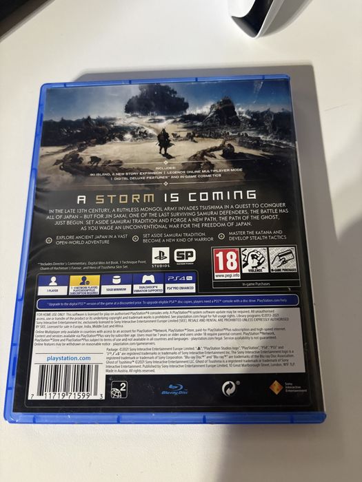 Ghost of thushima directors cut PS4/PS5