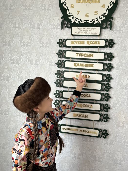 Детский бөрік пилотка капор