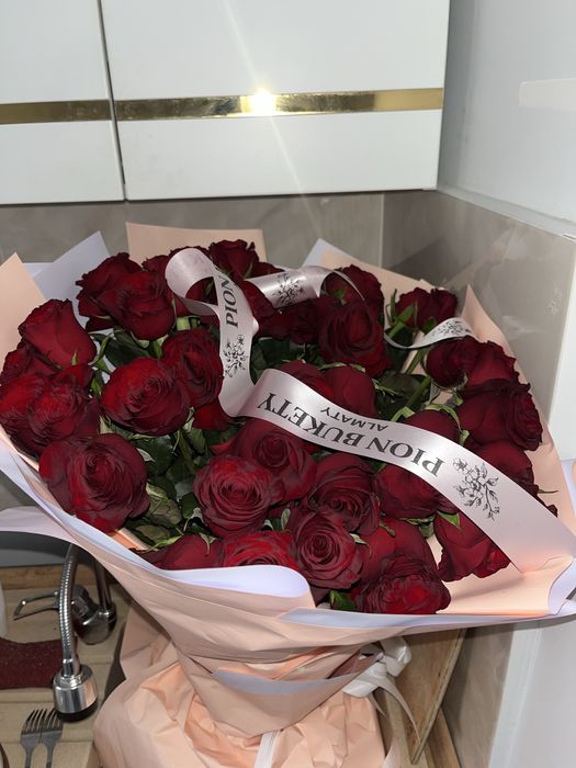 Цветы розы букеты