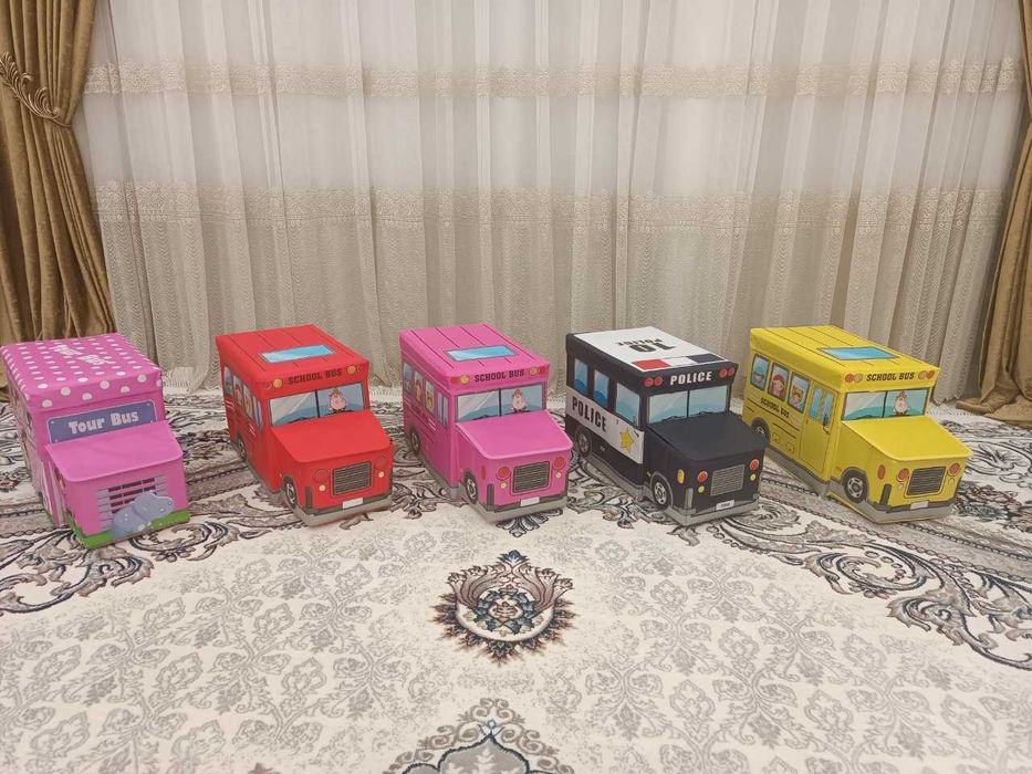 Корзина для игрушек BT-TB-0011 автобус 31*55*27 см