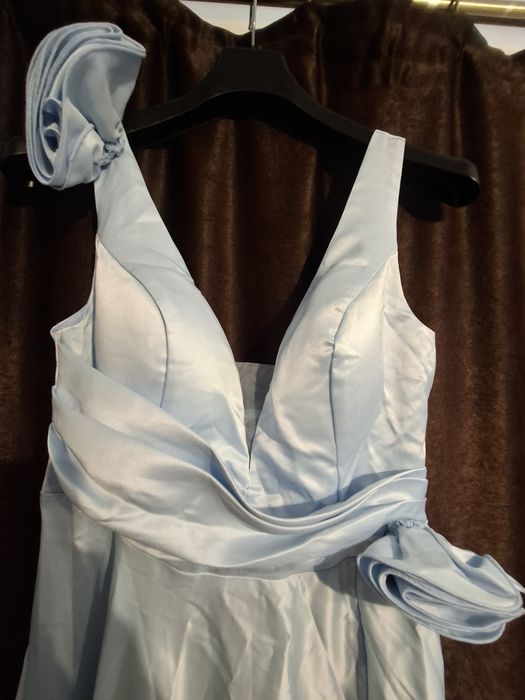 Rochie lunga albastru deschis - noua, cu eticheta