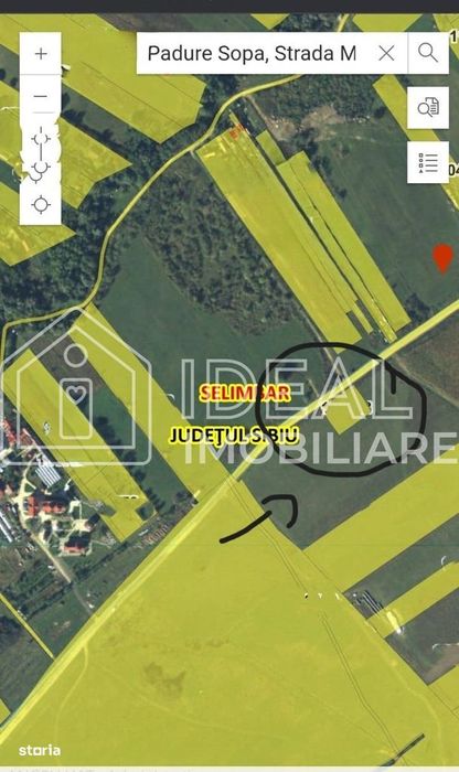 Teren de 1.650 mp – deschidere generoasă la drumul spre Pădurea Șopa,