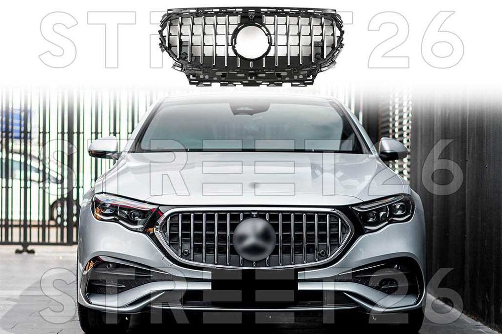 Grila Centrala Mercedes E-Class W214 S214 2024+ GTR Panamericana Crom