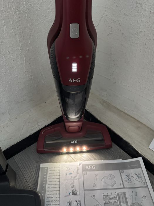 Вертикална Безжична Прахосмукачка AEG Ergorapido CX7 Animal 18V HD Литиева 2в1
