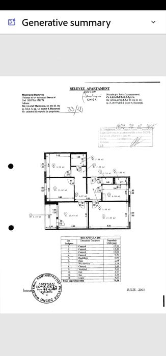 Vand Aprtament 4 Cam. Decomandat