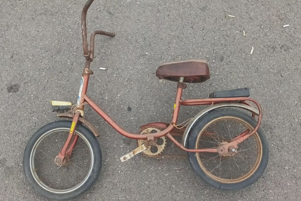 Bicicleta ruseasca de colectie de copii