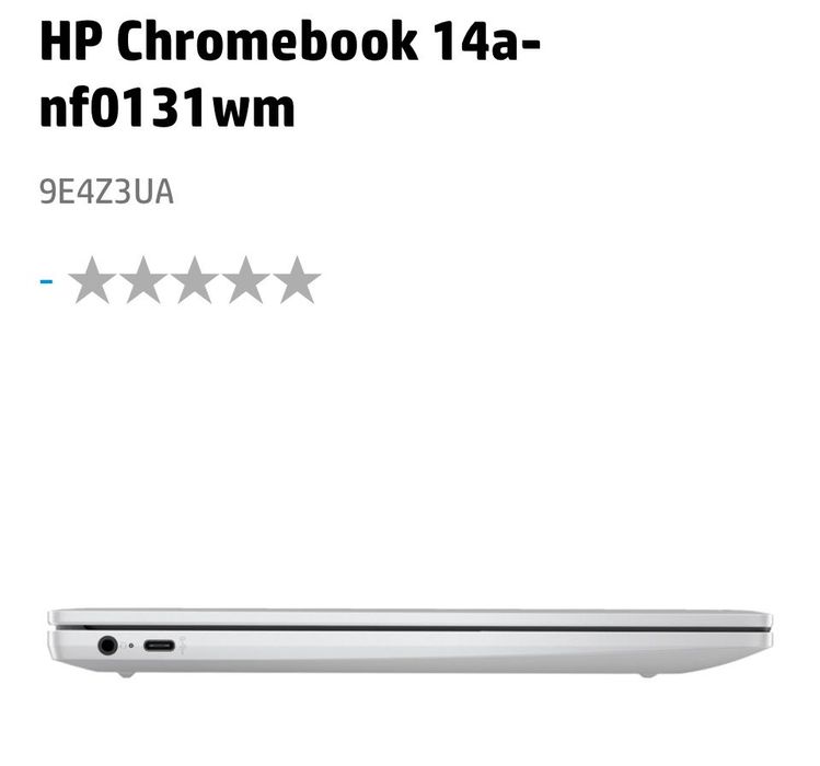 HP Chromebook 14-a чисто нов