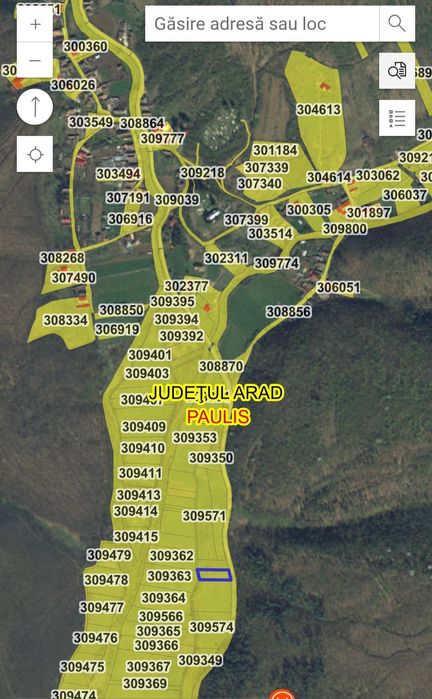 Vând teren extravilan Cladova Jud. Arad