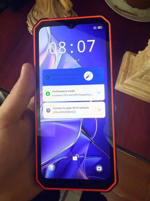 Telefon Rezistent Blackview BV6200 Pro (6GB+12GB RAM, 128GB) Outdoor, Ca Nou
