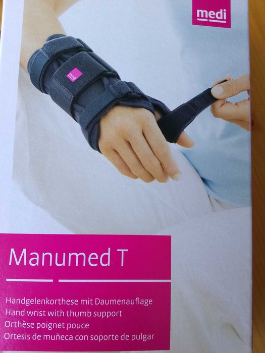 Ортеза за китка "Manumed T", фиксира китката и палеца