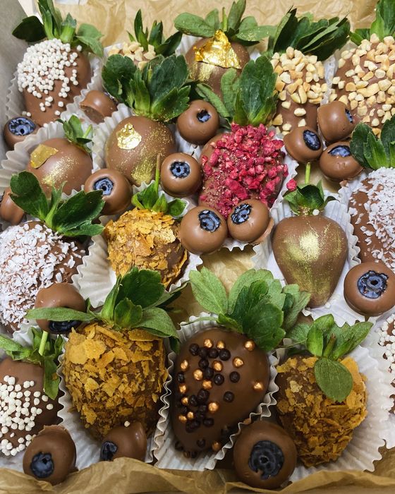 Клубника в шоколаде