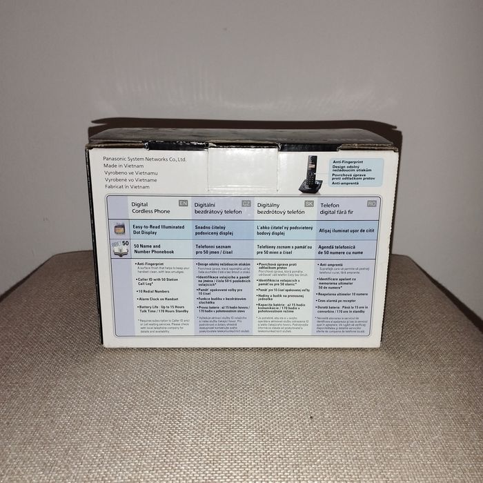 Telefon fix Panasonic KX-TG1711FX.