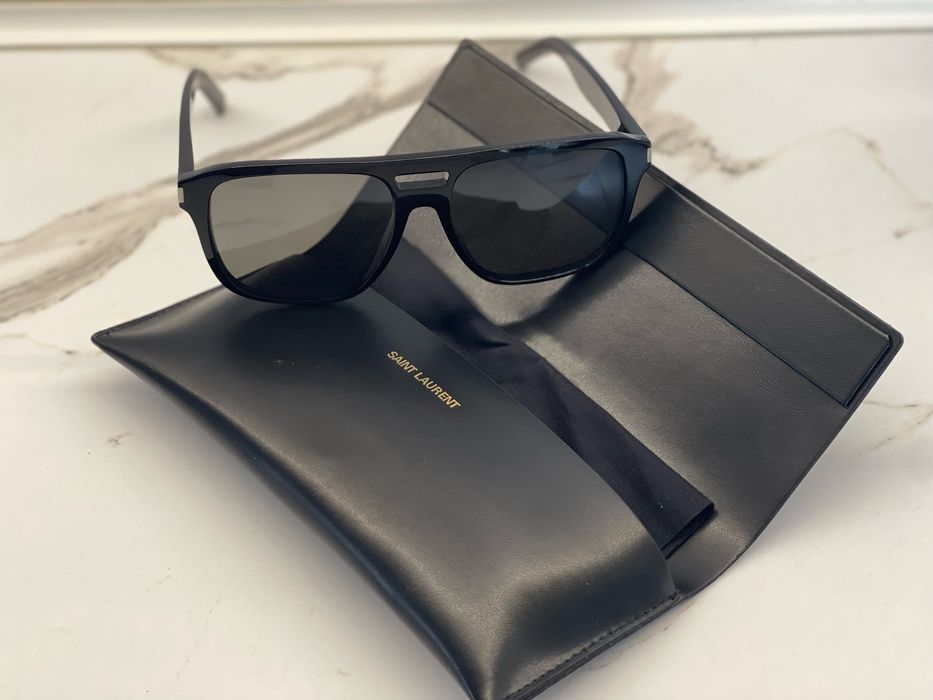 Слънчеви очила Saint Laurent черни