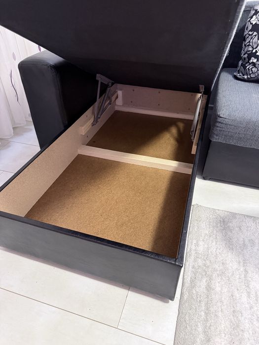 Диван - разтегаем ъглов диван с масичка