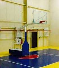 Стойка баскетбольная передвижная складная с гидравлический механизмом