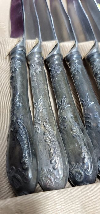 Ножи столовые Мельхиор