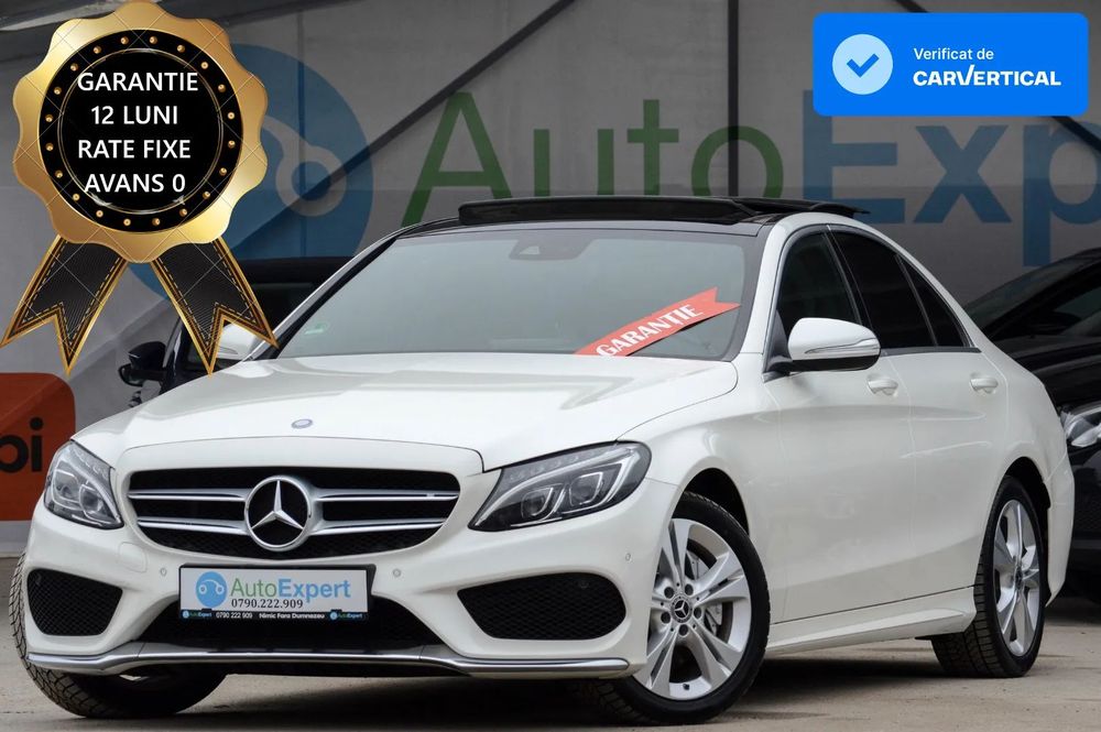 Mercedes-Benz C 2015 Mercedes-Benz C 180 1.6 156CP AMG Line/Rate fixe/Avans 0/Garantie