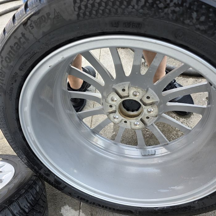 Jante BMW  seria 5 G30, G31, R18, anvelope 245 45 18 Continental