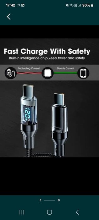 Cabluri usb 120w calitate premium