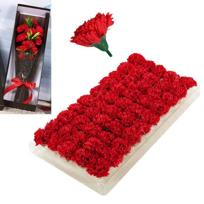 Рози и Карамфили от сапун 50броя-30лв