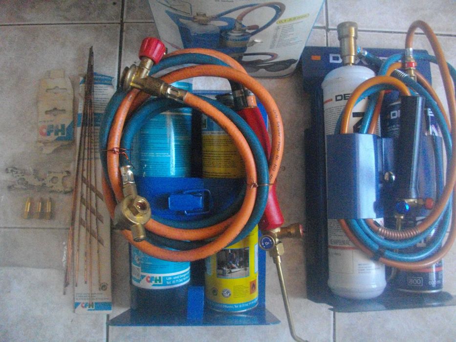 НОВ ОКСИЖЕН Мини Газозаваръчна Горелка Пропан-Бутан и Кислород DEXTER