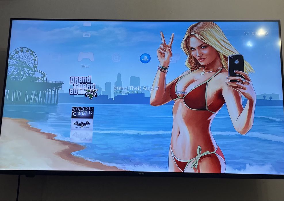 Продам ps3 slim на 300gb