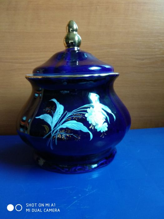 Vand bomboniera cobalt