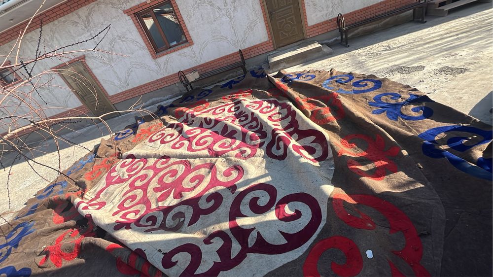 Кииз,Войлок,для юрты