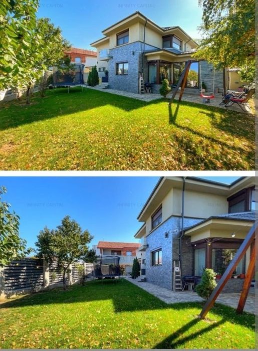 Vilă premium Otopeni la cheie Central | 250 mp | mobilată complet | cu