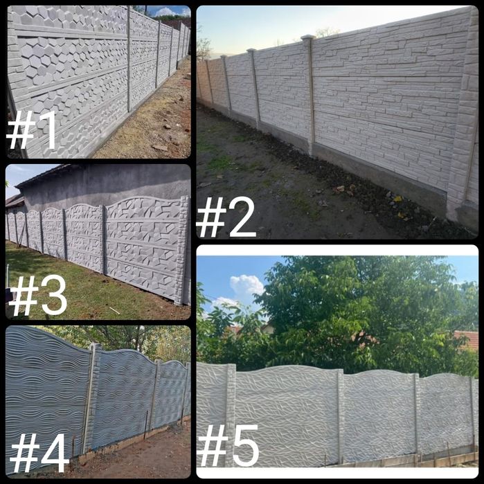 Gard Prefabricat din Beton
