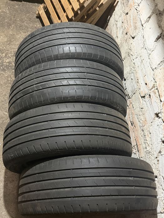 4 anvelope vară 205/55 R16 91V – Goodyear + Debica – DOT 2019/2023