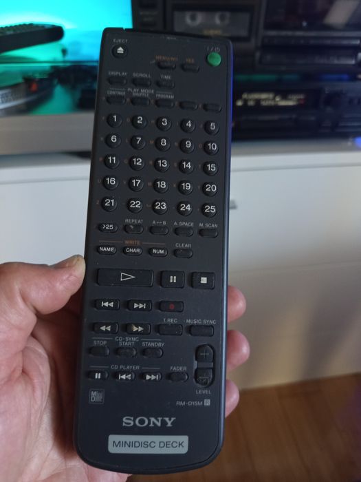 Telecomanda Sony minidisk rm-d15m