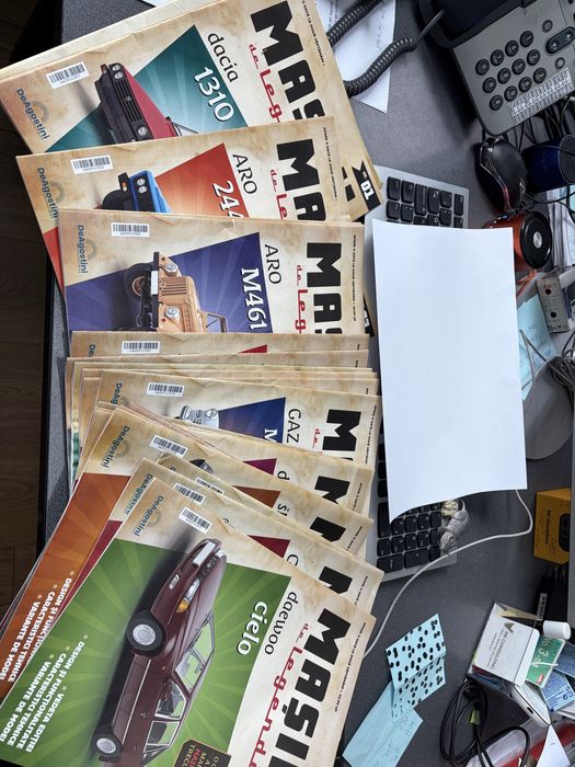 Colecția mașini de legenda Deagostini seria 1 nr. 1-33