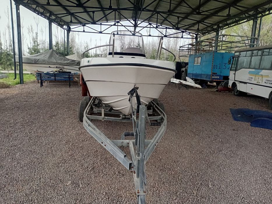 Катер КатерЭмиль 570 спорт двигатель сузуки 140df-4 такт