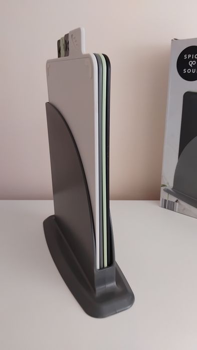 Комплект дъски за рязане със стойка