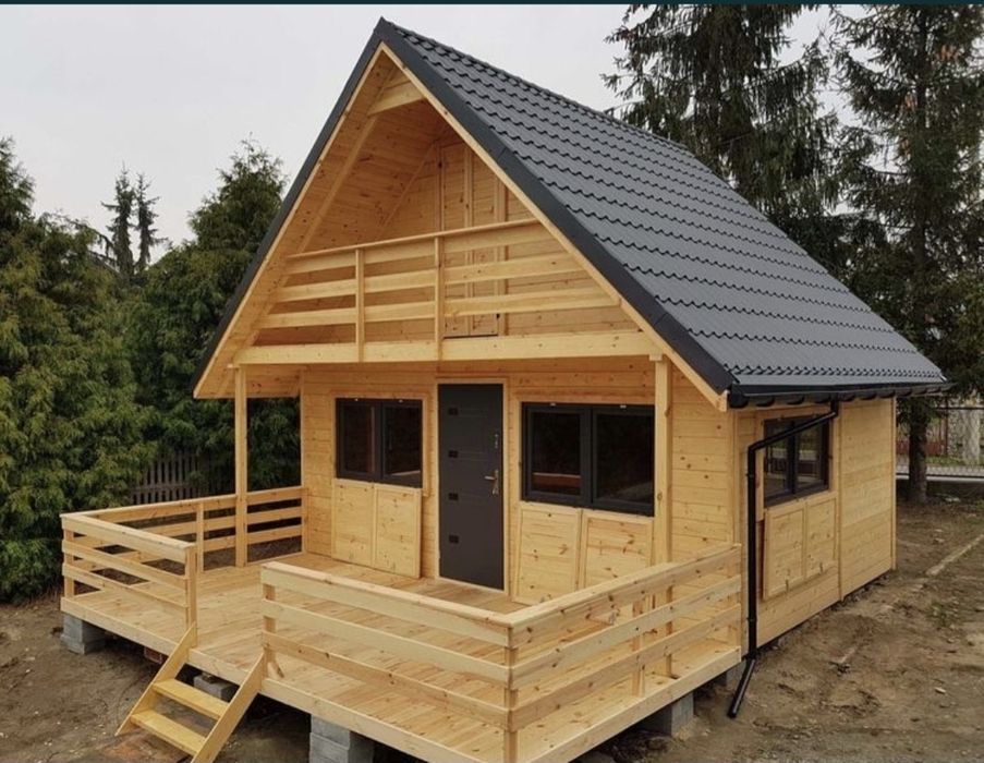 Vindem cabane din structura de lemn