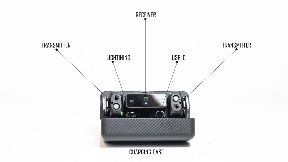 DJI mic Wireless microphone New