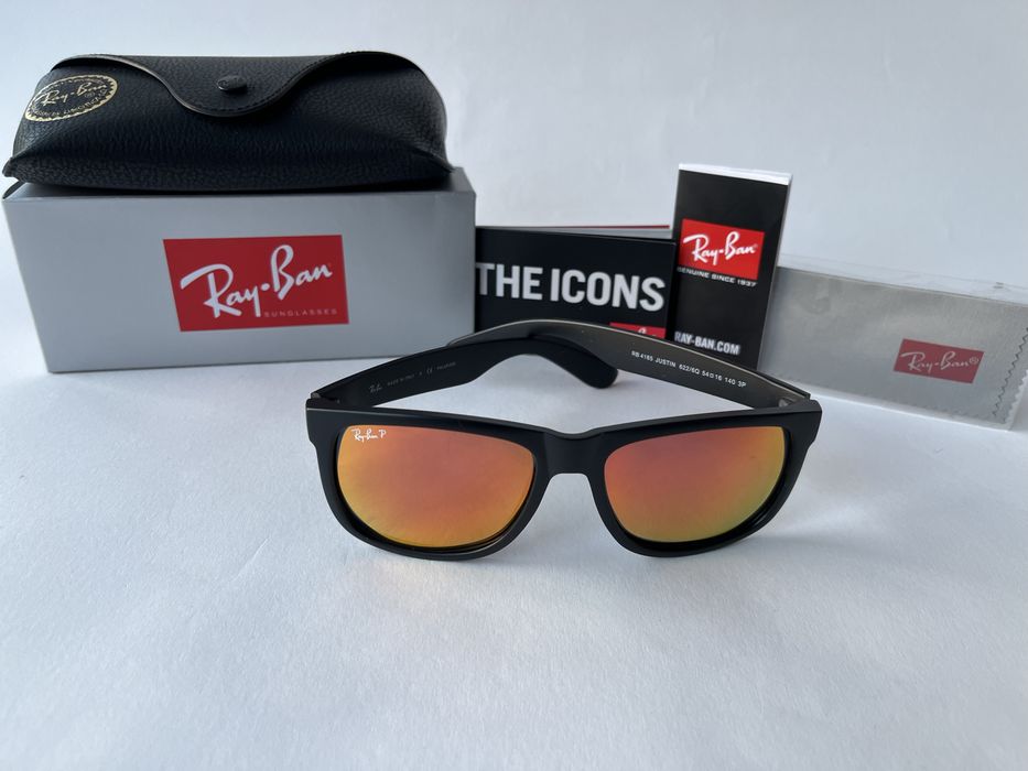 Ochelari de soare Ray Ban 4165 Justin Polarizati Noi