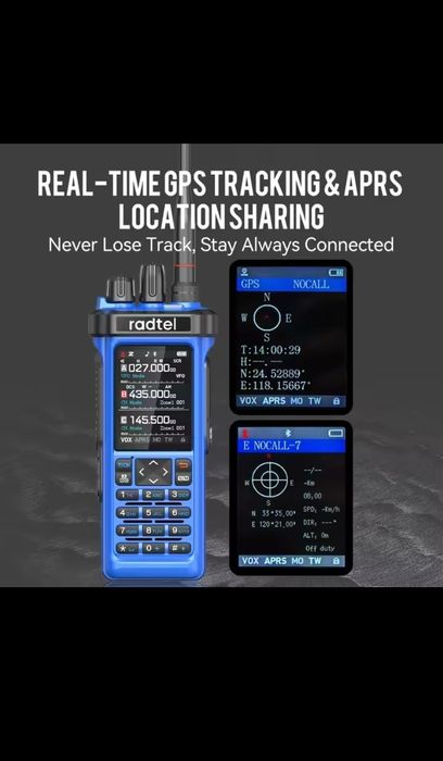 Radtel RT-950 PRO  GPS APRS