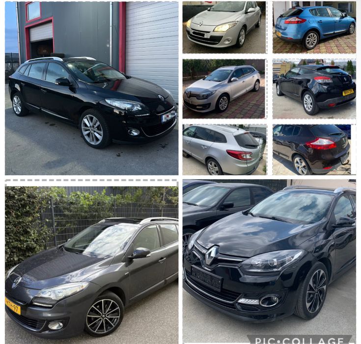 Dezmembrez piese renault megane 3-1.5dci-1.2tce-2.0dci-diferite culori/modele