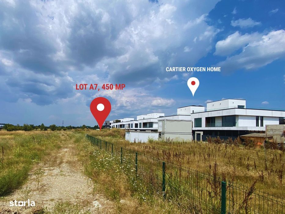Teren premium 450 mp | Pipera | Langa Oxygen Home & Școala Americana